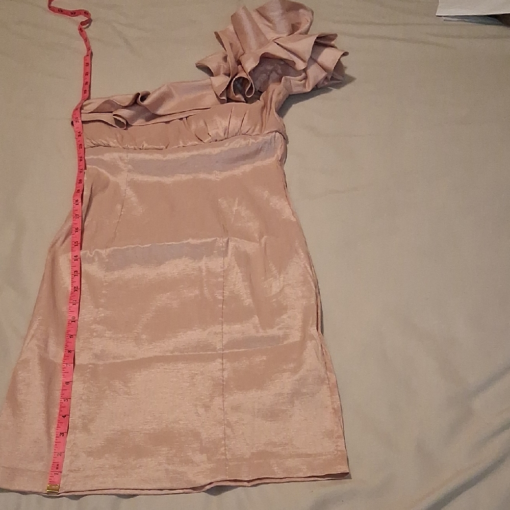 Fancy Blush Pink Dress By Snap, 3